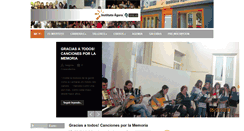 Desktop Screenshot of institutoagora.com.ar